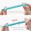 Gelstift mit ergonomischem Griff, Drehfunktion,-Blau 8