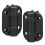 Charnières de porte en Nylon réglables, 2 pièces, mécanisme de 1