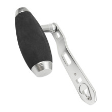 Fishing Reel Handle Aluminum Power Handle Knob-Black gun color