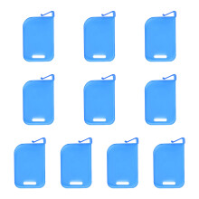10-pack gamekaartverdelers scheidingspanelen met visuele-Blauw