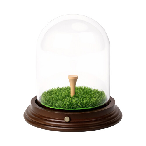 Mini gardien de balle de golf élégant avec-Imitation noyer noir