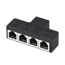 Telefoonsplitter 3-weg/4-weg stopcontactconverter-één tot vier