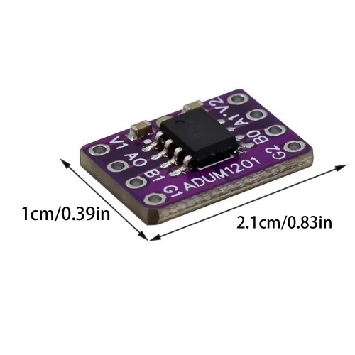 Le module d'isolation magnétique ADUM1201 à vitesse-21x10,2mm 1