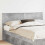 VidaXL vidaXL Headboard Concrete Grey Engineered wood 1