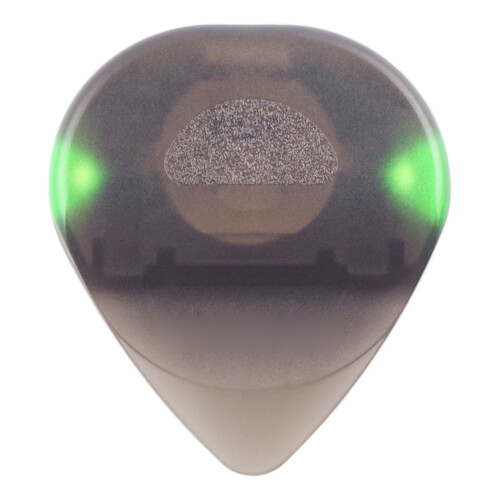 LED brillant médiator de guitare Instrument à-Feu vert Gen 2