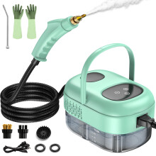 Steam Cleaner, Handheld Steam Cleaner with Smart Touch, 3 Brush Heads, 2500W High Power Steam Cleaners for Stain Removal at Home