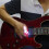 LED brillant médiator de guitare Instrument à-Feu vert Gen 2 8