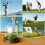 Mini gardien de balle de golf élégant avec-Imitation noyer noir 8
