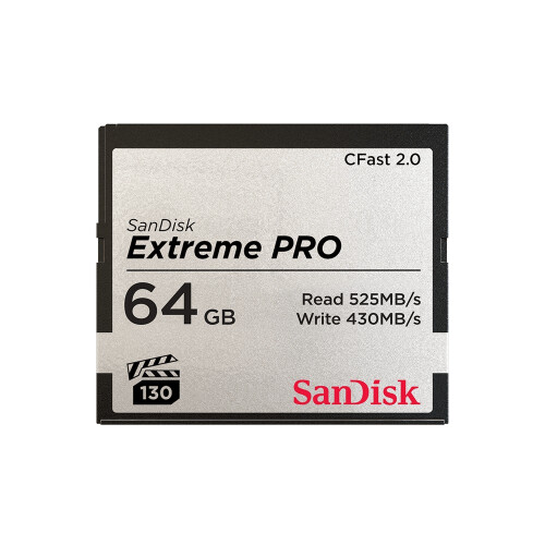 SanDisk SanDisk Extreme Pro CFast 2.0 64GB 525MB/s SDCFSP-064G-G46D 1