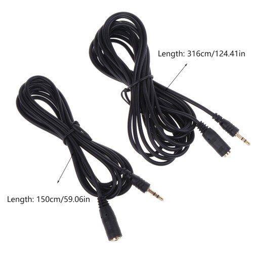 Stecker auf Buchse Adapter Extender Line 2,5 mm-1,5m 1