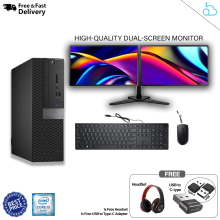 Dell Optiplex SFF Business Desktop Computer, Core i5, 16 GB RAM, 1 TB HDD. - Refurbished