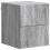 VidaXL vidaXL Wall-Mounted Bedside Cabinet 2 pcs Grey Sonoma 2