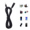 Stecker auf Buchse Adapter Extender Line 2,5 mm-1,5m 4