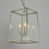 Litecraft Emery Brushed Chrome Ceiling Pendant 4