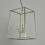 Litecraft Emery Brushed Chrome Ceiling Pendant 5