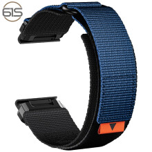 22mm Nylon-Uhrenarmband für Garmin Fenix 8/7X Pro/5X 6X Blue