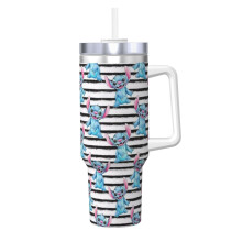 Stitch Personalized 40oz rozsdamentes acél termosz