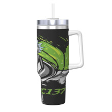 Rick és Morty termosz 40oz rozsdamentes acél fogantyúval