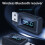 Car Bluetooth Adapter with Mic for Handsfree Calls and 4