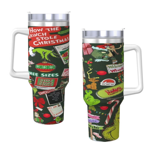 120 cl rostfritt stålmugg med handtag och sugrör 2