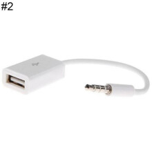 Audio převodník 3,5mm samec na USB 2.0 samice