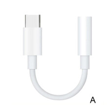 USB Type-C til 3,5 mm hovedtelefonadapter, sort