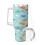 40oz Personalized Stainless Steel Tumbler with Handle and 2