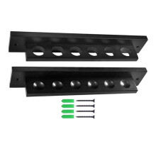 Pool Stick Holder Stand- Billiards Pool Cue Rack Wooden Holds Pool Table Accessories for Game Room Club or Men Cave