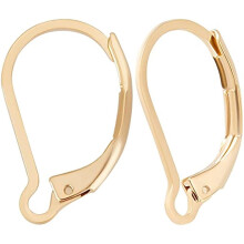 Stainless Steel Leverback Earring Hooks 100 pcs