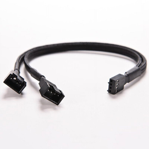PWM ventilatorsplitteradapter 4-bens til dobbelt 4-bens 2