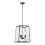 Litecraft Emery Matte Black Ceiling Pendant 1