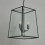 Litecraft Emery Matte Black Ceiling Pendant 4