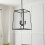 Litecraft Emery Matte Black Ceiling Pendant 6