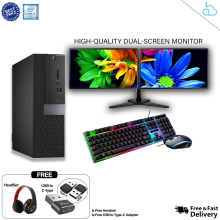 Dell Optiplex SFF Business Desktop Computer, Core i7, 8 GB RAM, 256 GB SSD. - Refurbished