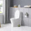 Viflosae resin toilet bolt covers decorative standard size 1