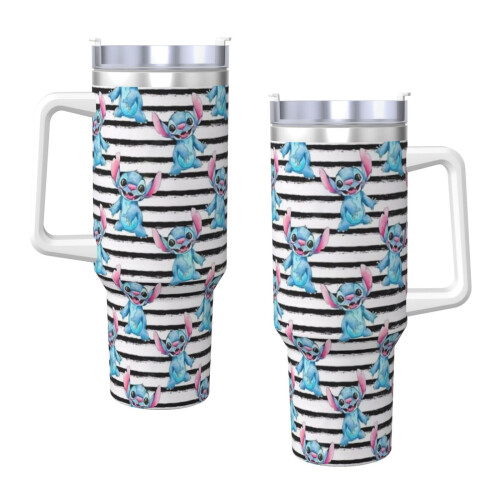 Stitch Personalized 40oz rozsdamentes acél termosz 2