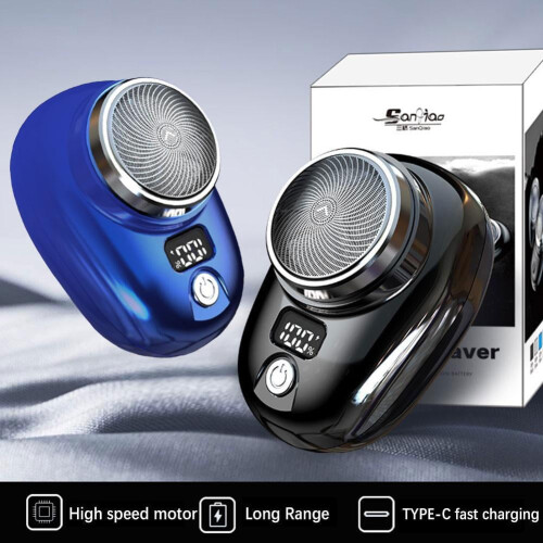 Electric Razor for Men Portable USB Rechargeable Mini Shaver 1