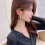 S925 Silver C-Shaped Large Circle Earrings 1 Pair 5