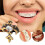 Retro dental drill tooth jewels 3 pcs 4