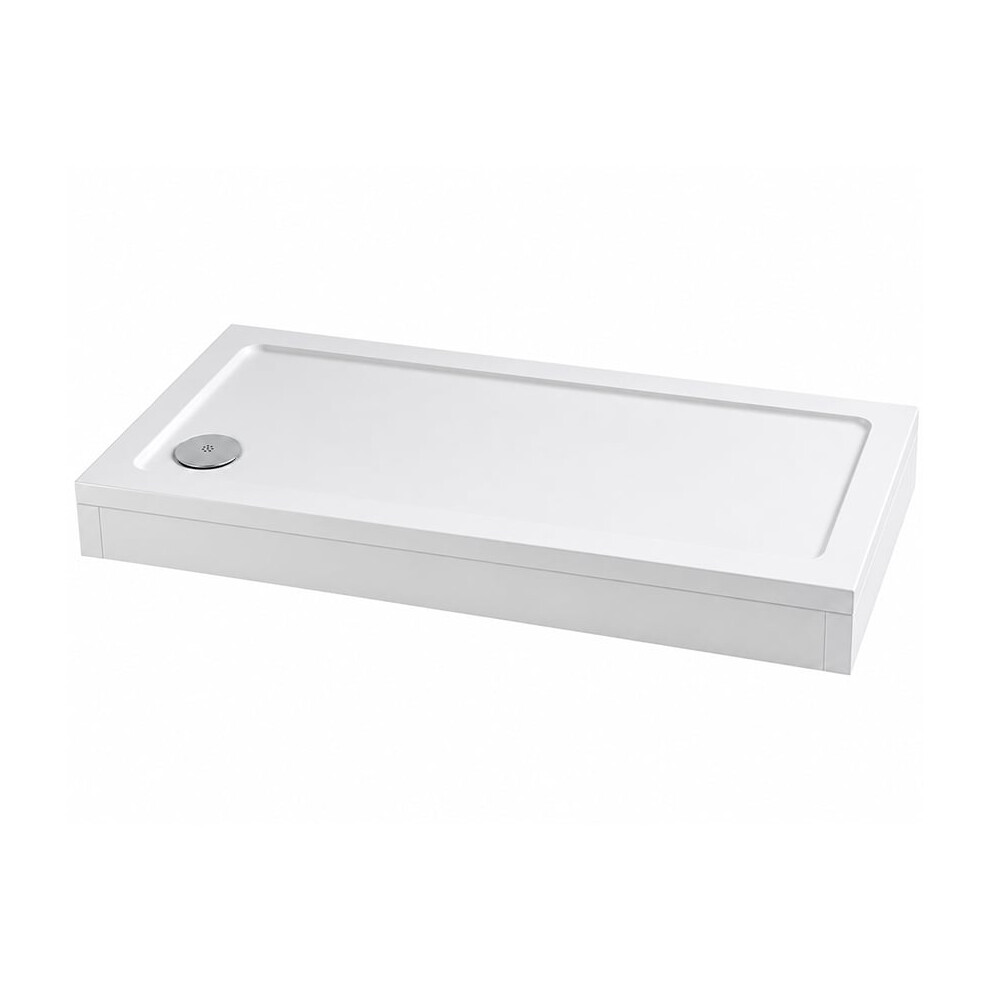 1700 X 700Mm Shower Tray Rectangular Easy Plumb Premium Anti-Slip Free Waste 5056093647115