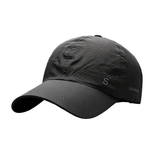 Quick Drying Sport Baseball Cap Sun Protections-Dark Grey