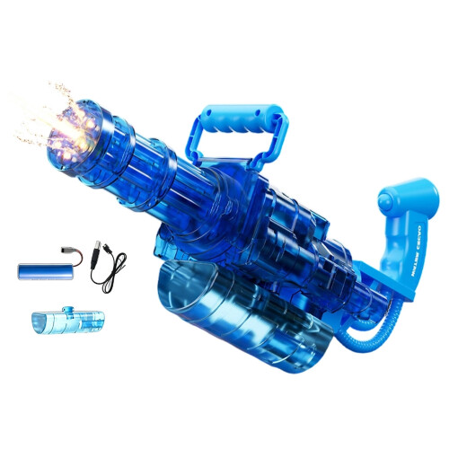 Cool High Pressure Electric Water Squirter With Light Long-Blue