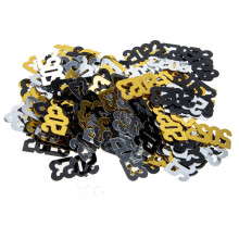 Paper Confetti Table Decorations New Year Design 3 Bags