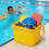 Waterproof Silicone Swimming Storage Bag Foldable-Pink Color 6