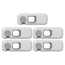Baby Door Lock Safety Locks ABS Material 5 Pcs