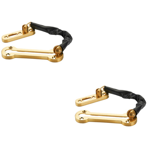 Door Security Chain Silver 2 PCS