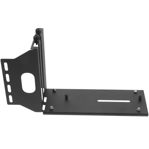 GPU vertical mount bracket with extension cord