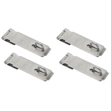 Stainless Steel Security Door Hasp 4 Pcs