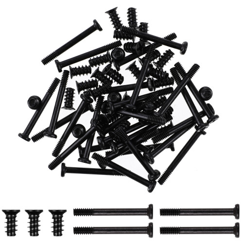 Computer Cooling Fan Mount Screws Set 60 pcs