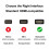 HDMI pravouhlý adaptér (samec/samica) 90/270 stupňov 4